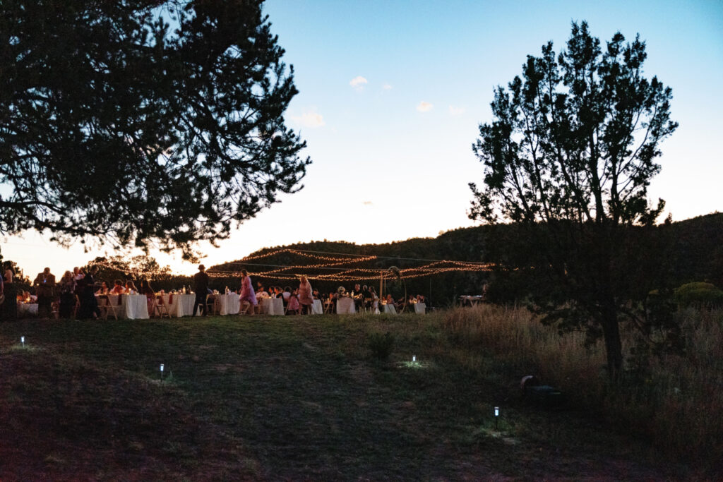 end of evening reception wedding timeline